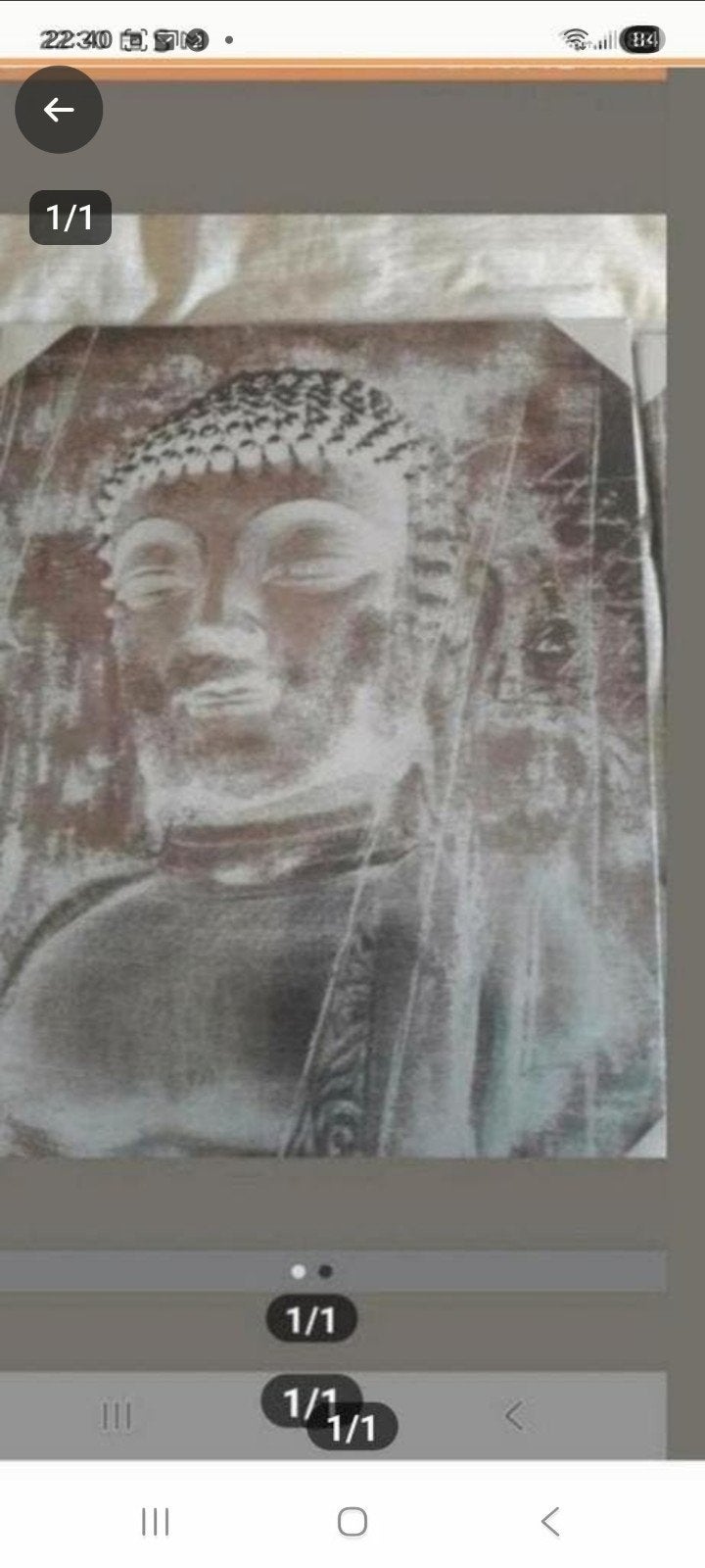 2 boedha canvassen, Ophalen of Verzenden, Nieuw