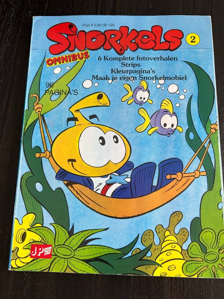 Comic snorkels omnibus 2 JP 1987, Europa, Ophalen of Verzenden, Junior Press, Gelezen
