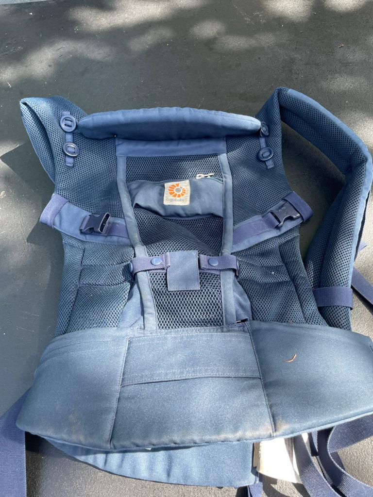 Ergobaby Adapt Cool Air Draagzak - Deep Blue, Kinderen en Baby's, Babydragers en Draagdoeken, Overige merken, Ophalen of Verzenden