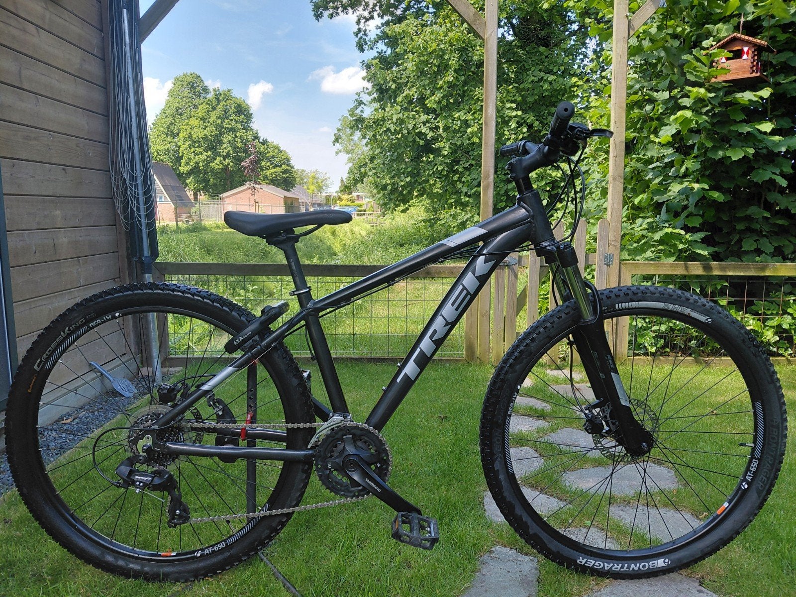 MOUNTAINBIKE TREK MARLIN 6 FRAMEMAAT S, Versnellingen, Zo goed als nieuw, Schijfrem, Trek