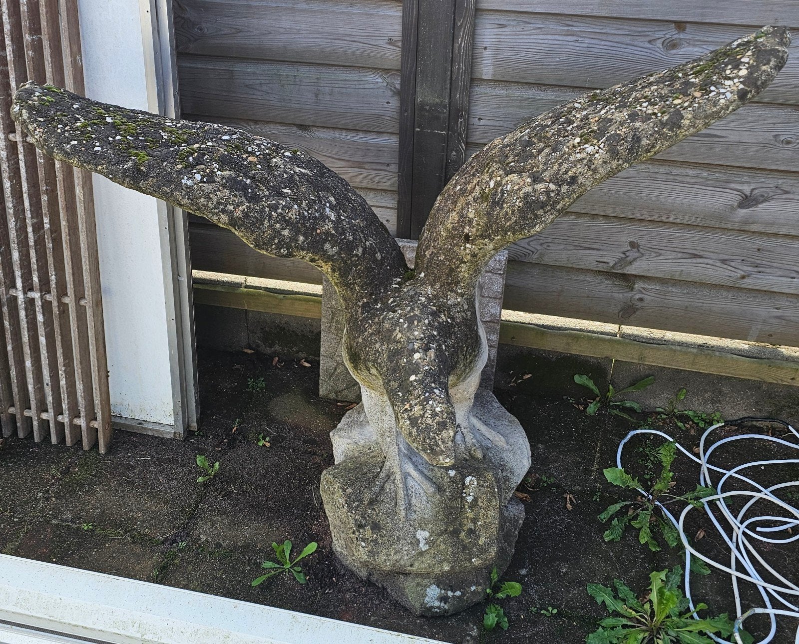 11x betonnen tuinbeelden zie foto's....., Tuin en Terras, Ophalen, Gebruikt, Beton, Overige typen