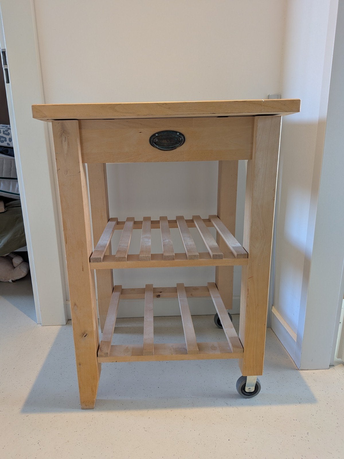 Ikea Bekvam keukentrolley/roltafel, Ophalen, Gebruikt, 50 tot 100 cm, Minder dan 100 cm