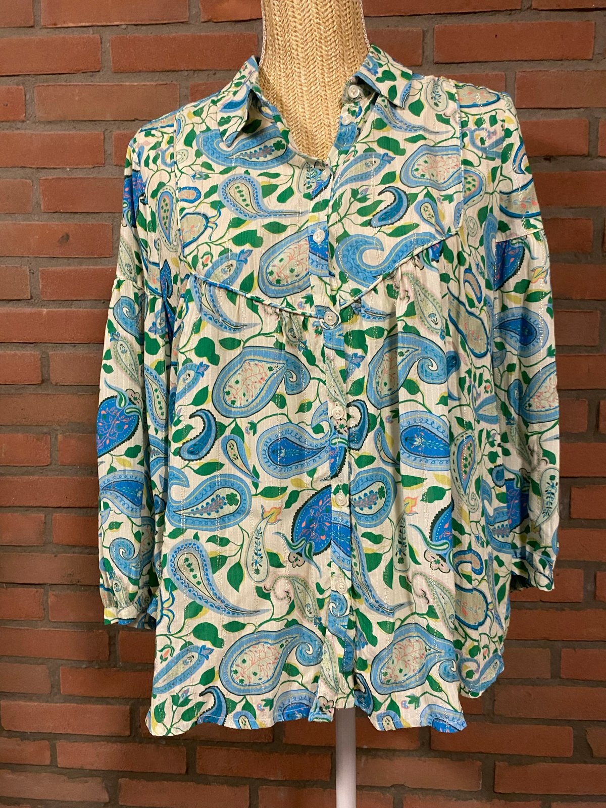 Sissy-Boy Blouse met Paisley Print - Maat S, Ophalen of Verzenden, Zo goed als nieuw, Maat 36 (S), Meerkleurig