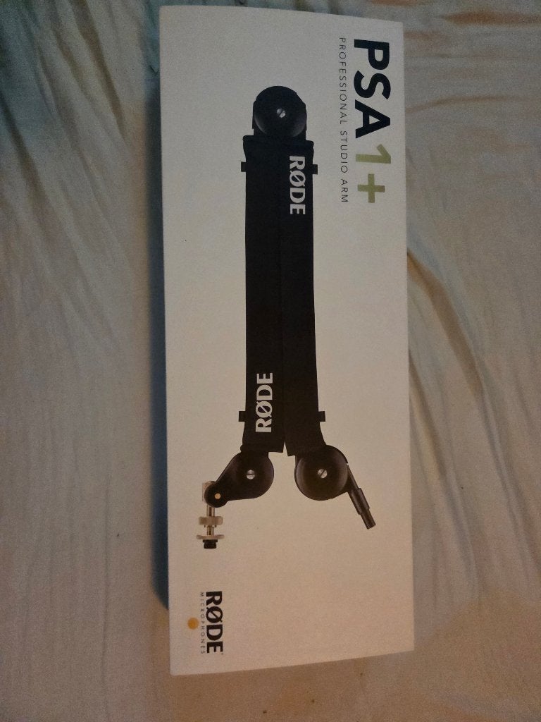 Rode PSA1+ Studio Arm voor Microfoon, Muziek en Instrumenten, Microfoons, Ophalen of Verzenden, Zo goed als nieuw, Studiomicrofoon