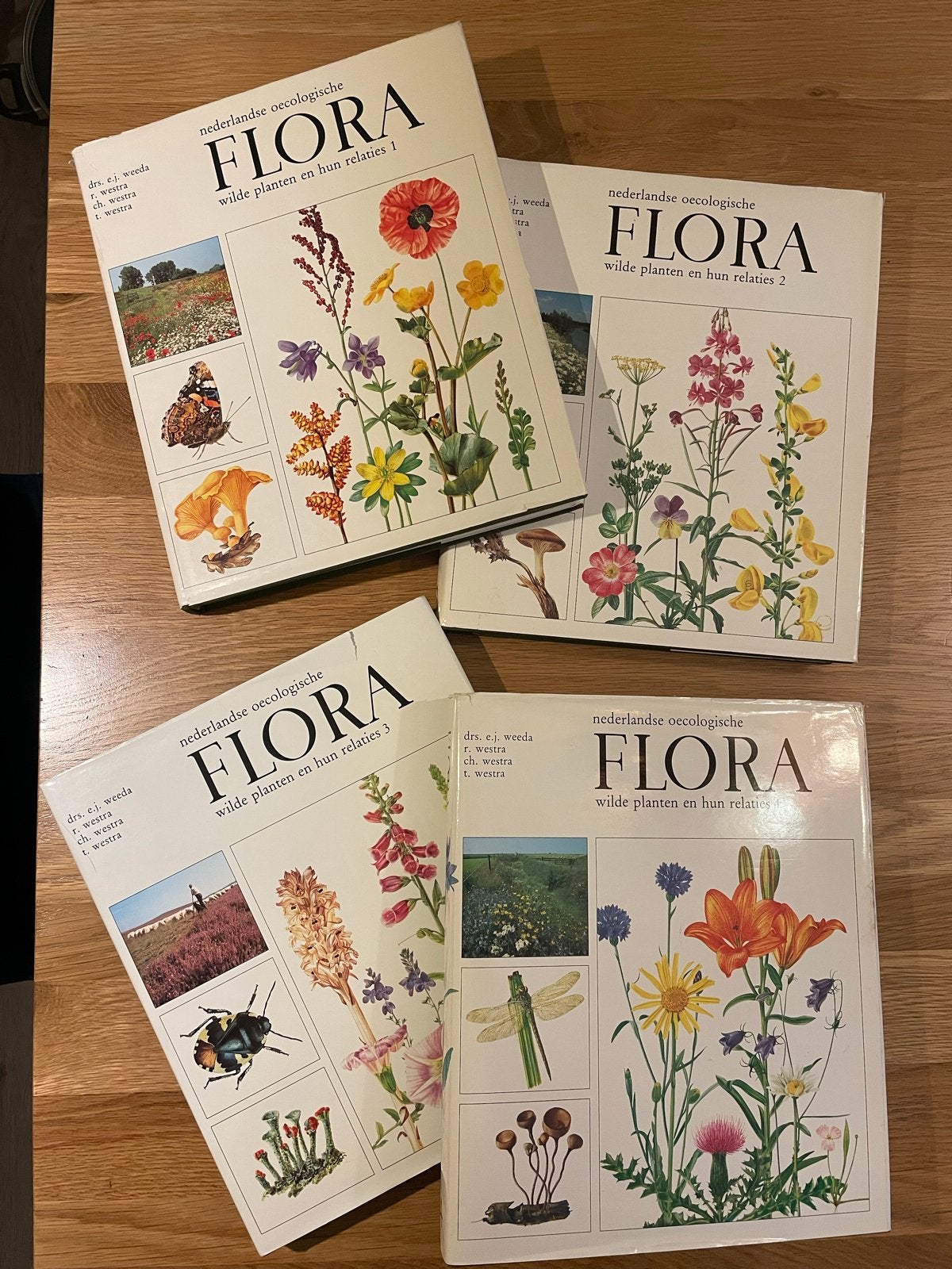 Nederlandse Oecologische Flora (4 delen), Ophalen of Verzenden, Zo goed als nieuw, Bloemen, Planten en Bomen