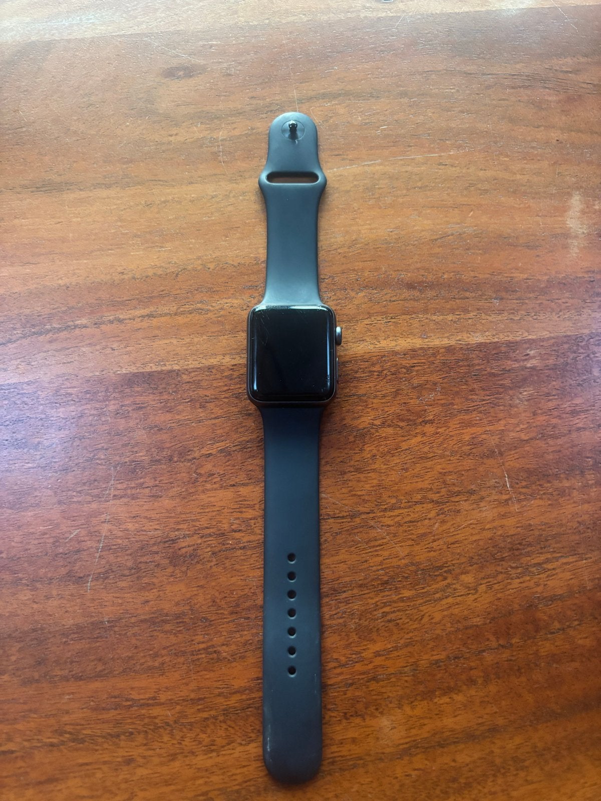 Apple Watch Series 3 42mm Zwart - Zo goed als nieuw