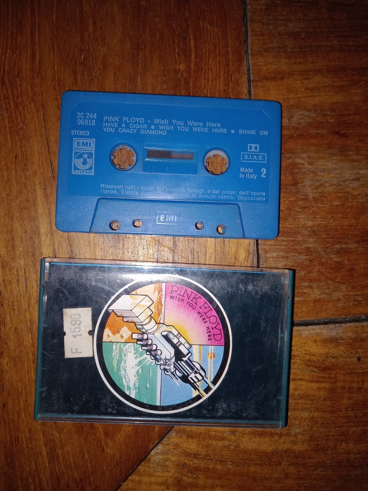pink Floyd wish you were here, Gebruikt, 1 bandje, Ophalen of Verzenden, Origineel