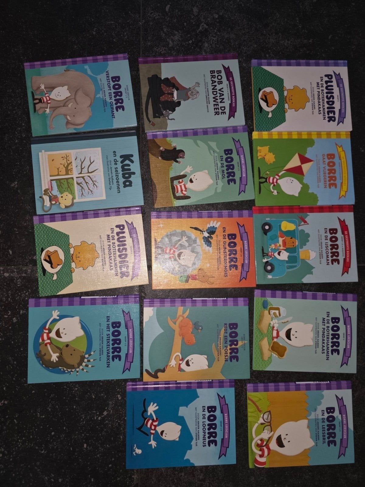 Borre Boekjes Groep 1/2 - Complete Set voor Jonge Lezers, 5 of 6 jaar, Fictie algemeen, Jongen of Meisje, Ophalen of Verzenden