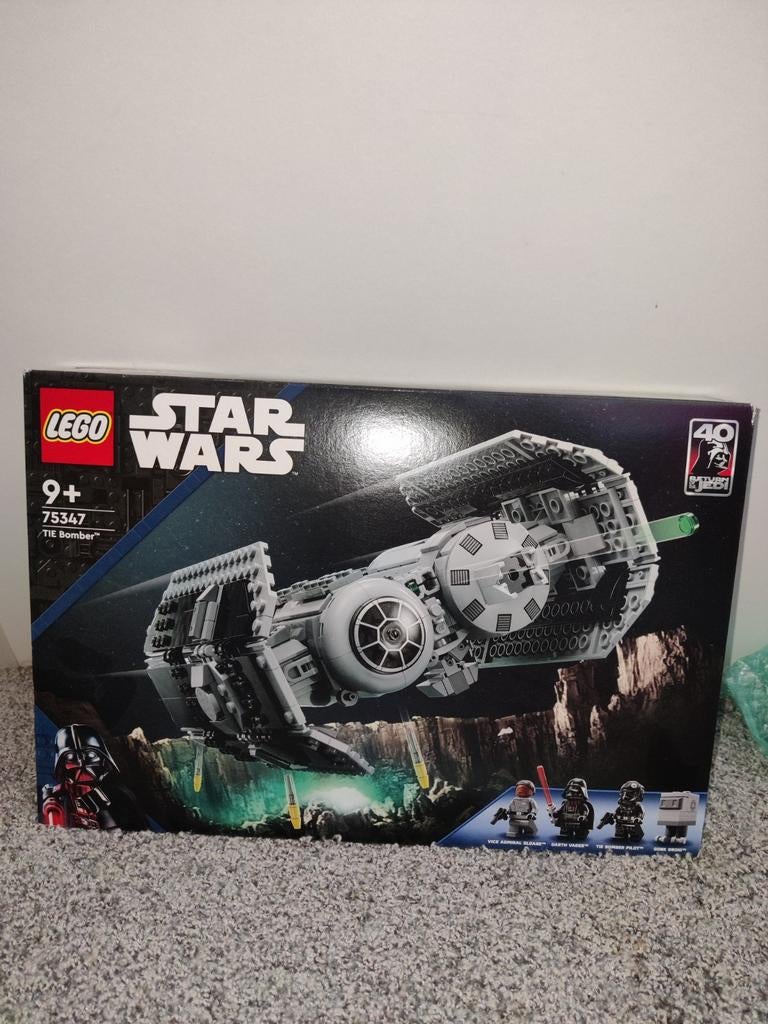 Lego Tie Bomber 75347 NIEUW Sealed in doos, Verzamelen, Star Wars, Ophalen of Verzenden, Nieuw, Actiefiguurtje