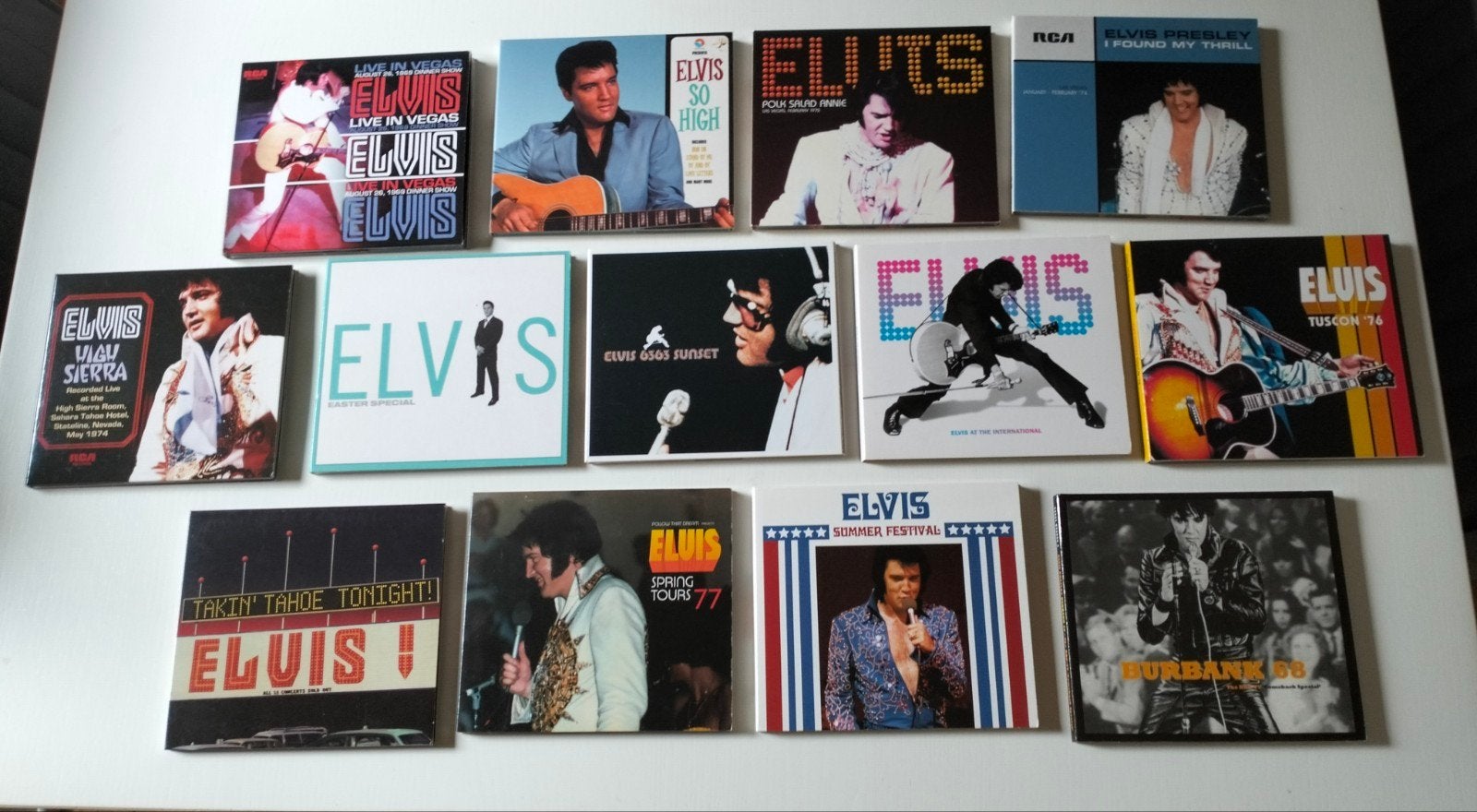13 Elvis Presley cd's van het bekende
FOLLOW THAT DREAM labe, Ophalen of Verzenden, Zo goed als nieuw