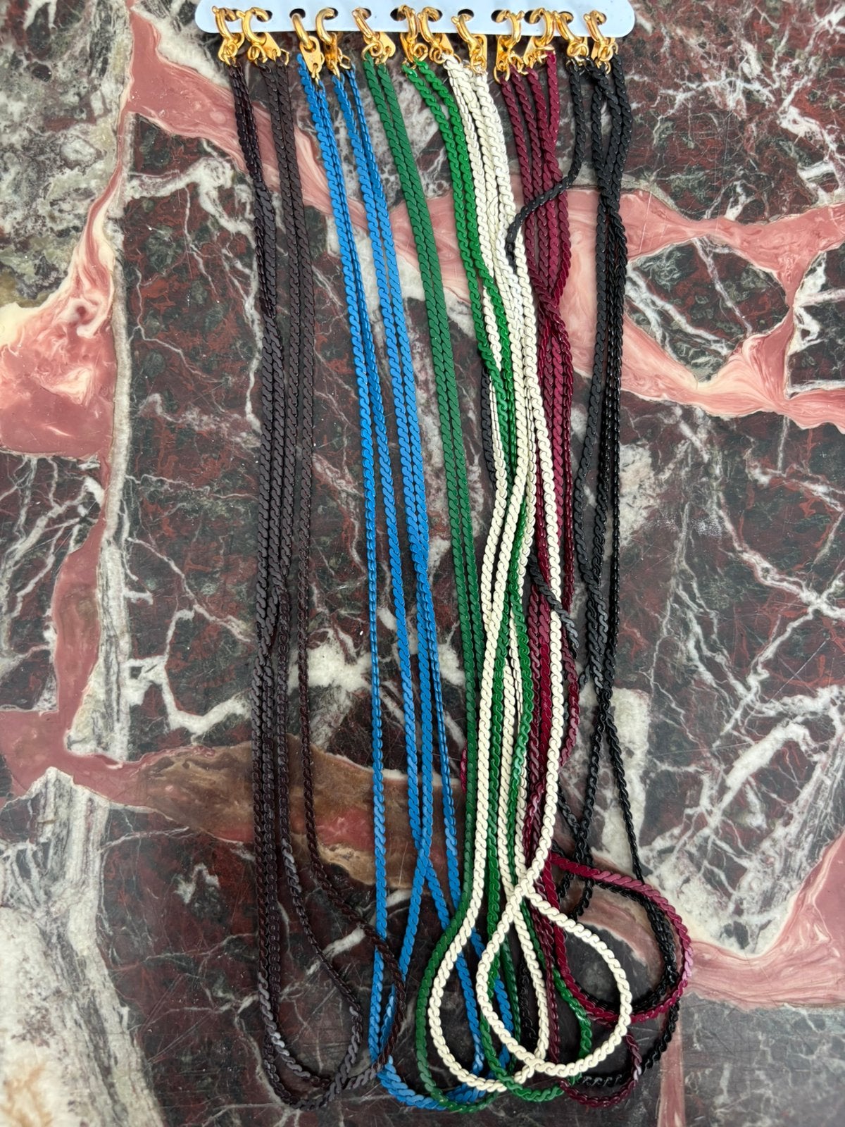 Ketting / koorden met sluiting, Ophalen of Verzenden, Nieuw, Goud, Overige materialen