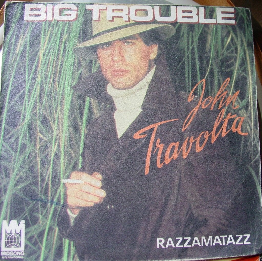 45T 7INCH VINYL SINGLE JOHN TRAVOLTA, Ophalen of Verzenden, Gebruikt, Pop