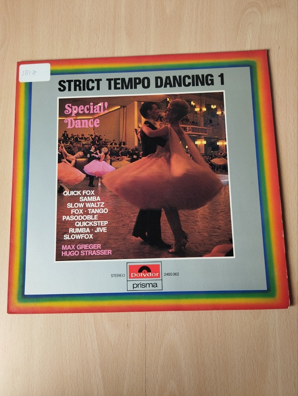 Vinyl LP Max Greger & Hugo Strasser - Strict Tempo Dancing 1, Ophalen of Verzenden, LP