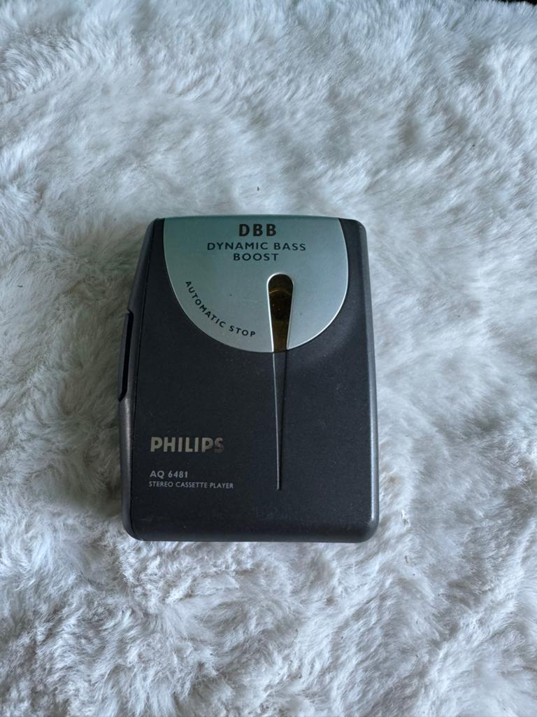 Vintage Philips AQ 6481 Walkman met DBB - Jaren '90, Ophalen of Verzenden, Walkman