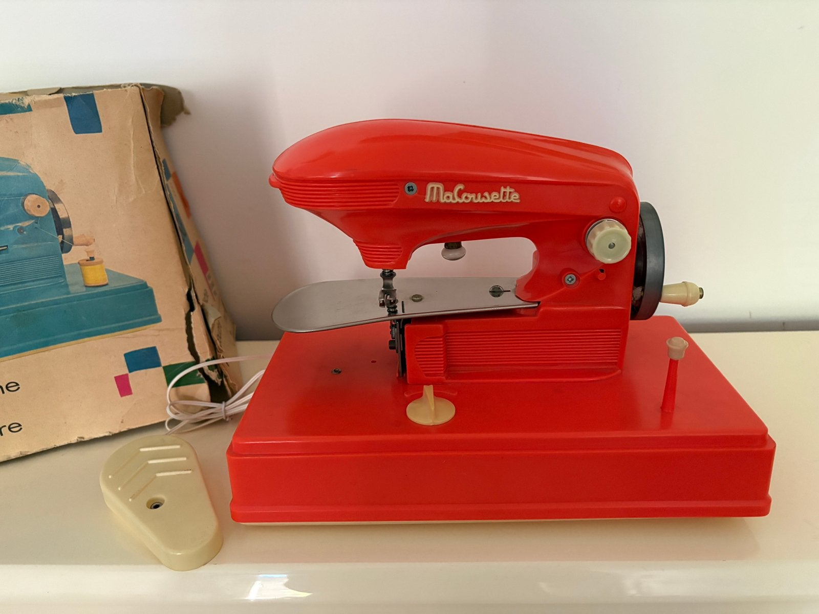 Vintage naaimachine MaCousette retro speelgoed Sensa, Ophalen of Verzenden