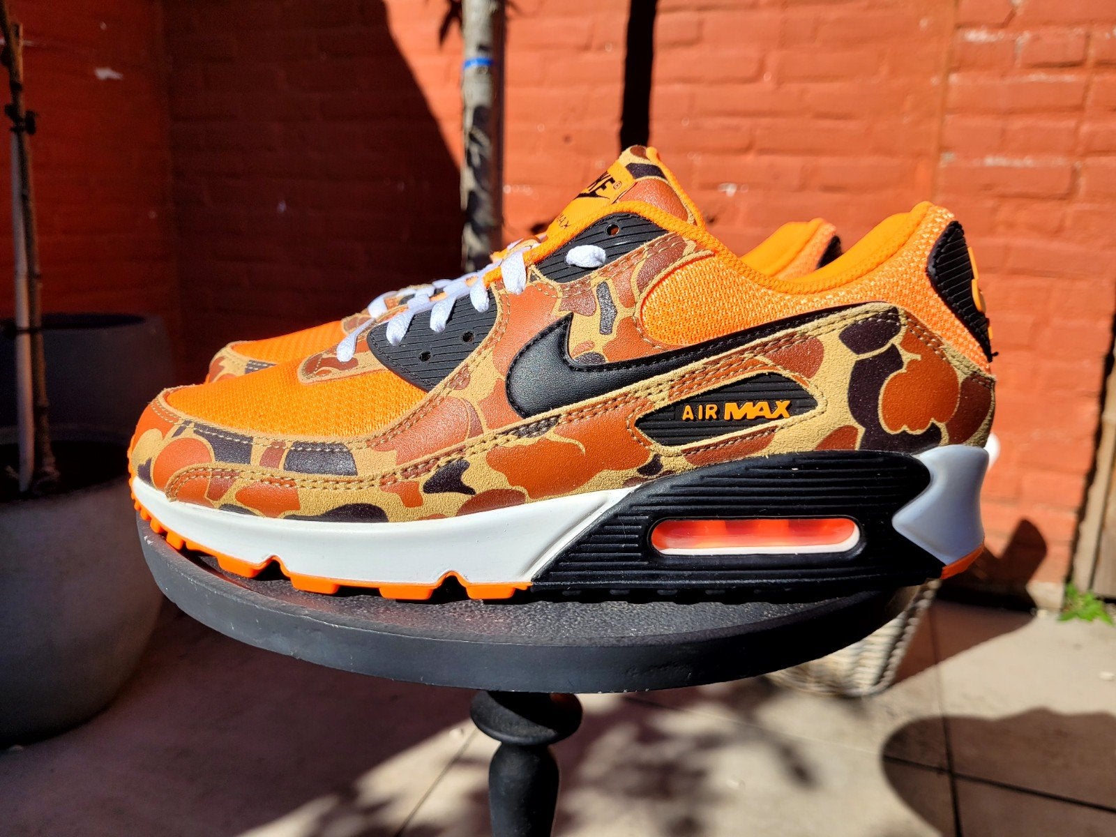 Nike Air Max 90 "Duck Camo Orange" maat 43 nieuw, ManolaSneakers@gmail.com, 5151AS, Overige kleuren, Nike