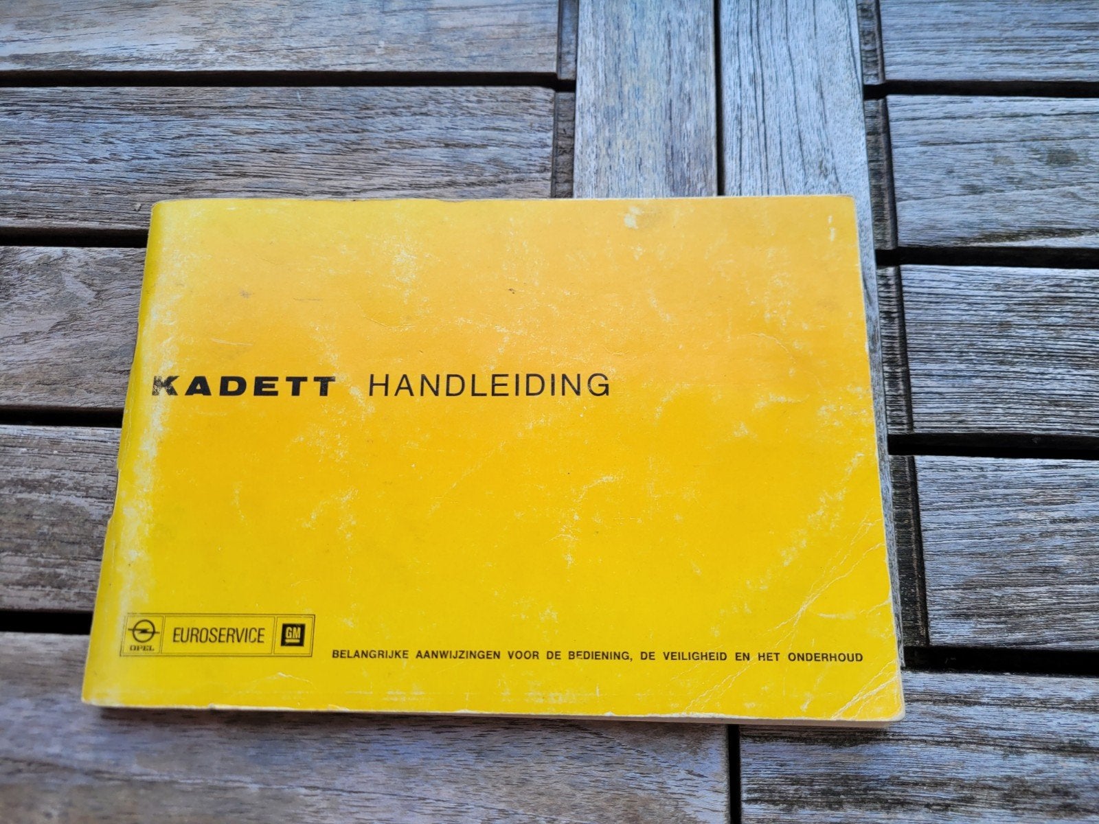 Handleiding instructieboekje Opel Kadett w.o. SR, Ophalen of Verzenden