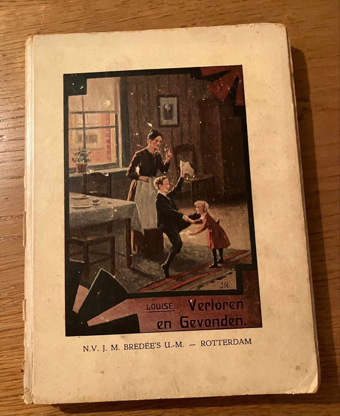 Louise: Verloren en Gevonden - Oud kinderboek, Ophalen of Verzenden, Gelezen, Nederland