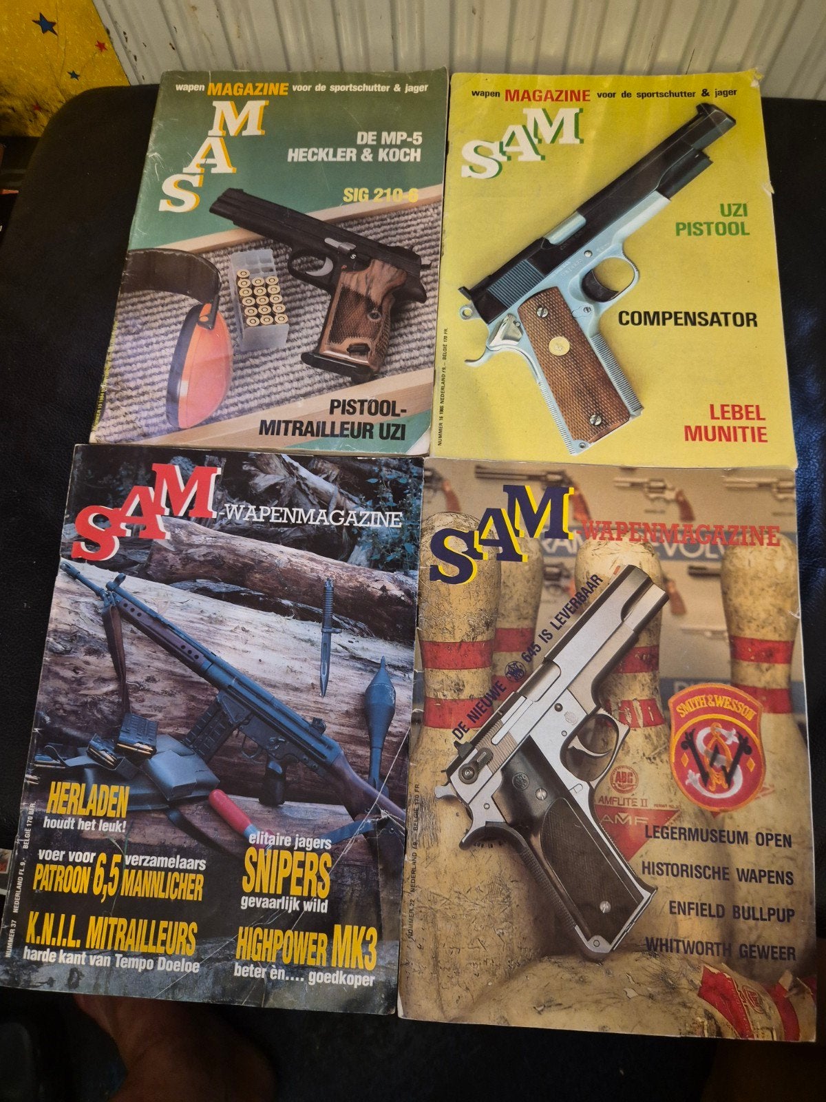 SAM Wapenmagazine - Diverse uitgaven, Ophalen of Verzenden, Gelezen, Overige typen