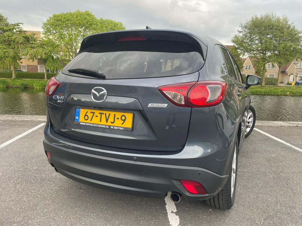 Mazda CX-5 2.0 GT-M 4WD AUTOMAAT TRKEHAAK NAVI LEER CLIMA, Zwart, 4 cilinders, Bedrijf, SUV of Terreinwagen