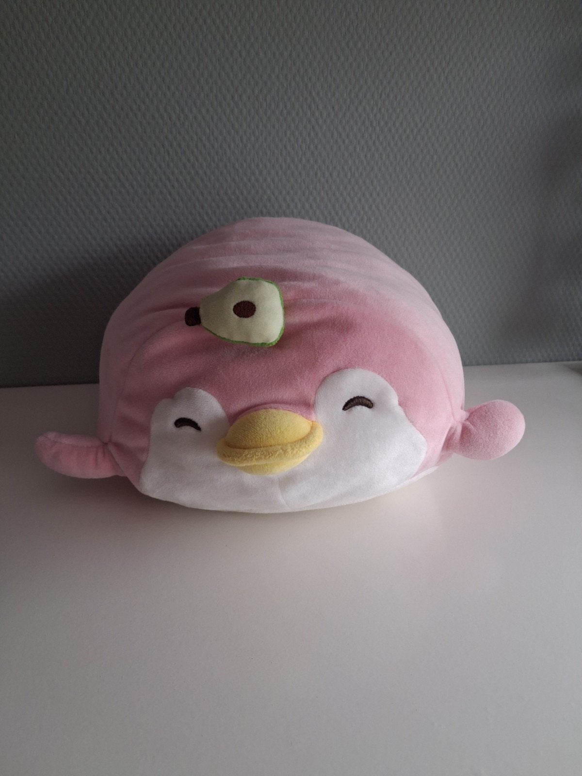 Miniso Roze Pinguïn Knuffel - Zo goed als nieuw, Ophalen, Pinguïn, Overige merken, Zo goed als nieuw