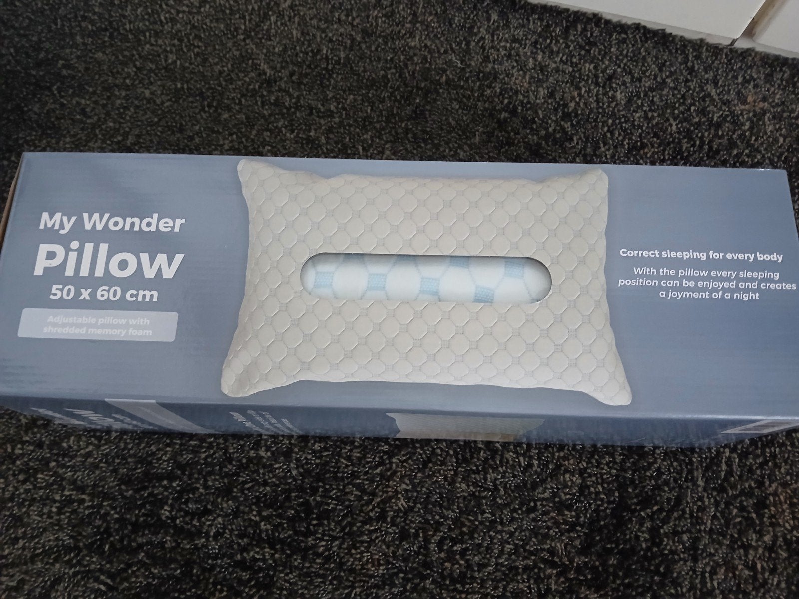 Nieuw: hoofdkussen "my wonder pillow"., Ophalen of Verzenden, Nieuw
