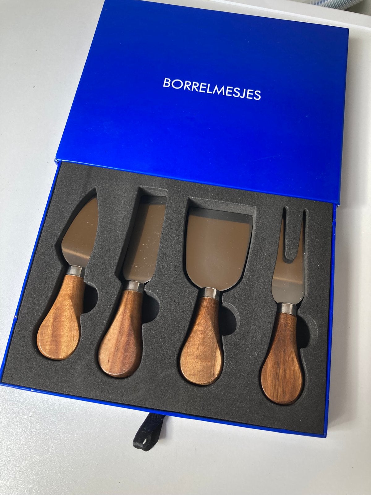Kaas mesjes, Ophalen of Verzenden, Zo goed als nieuw, Rvs of Chroom