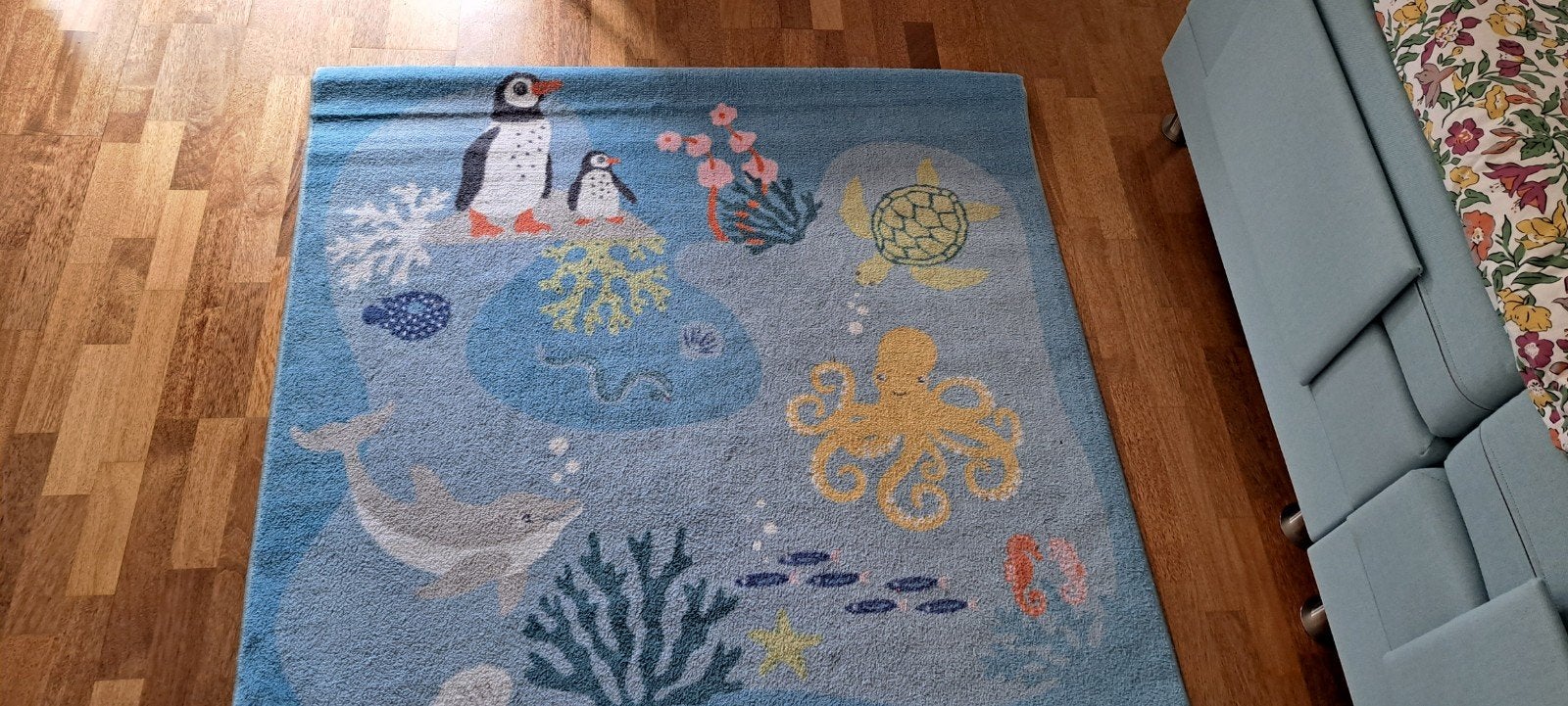 IKEA Kinderkamer Kleed Zeedieren, Ophalen of Verzenden