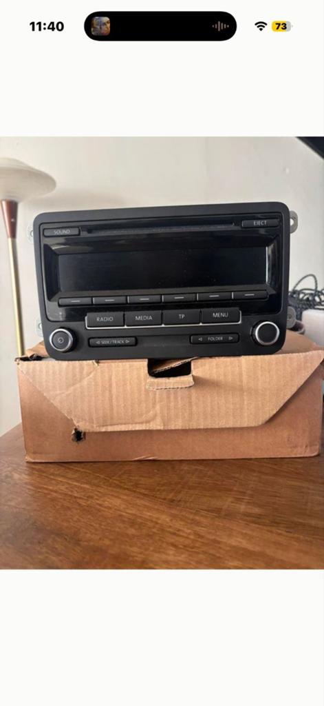 Volkswagen RCD 310 autoradio, Ophalen of Verzenden, Gebruikt