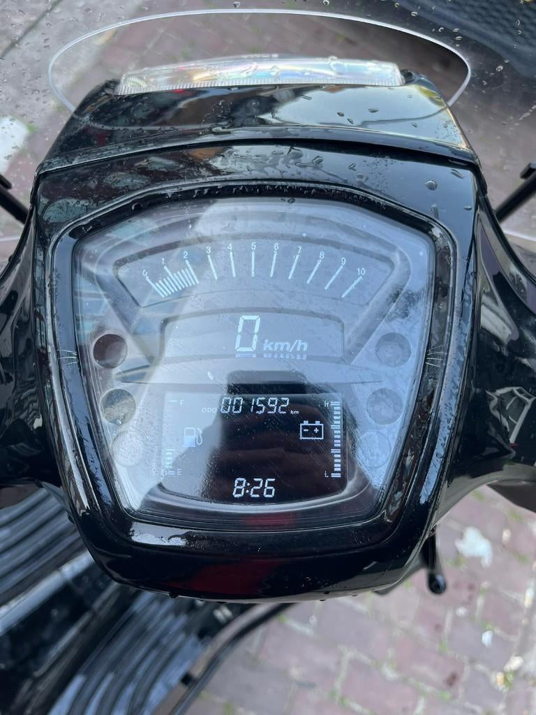 SCOOTER LE SOURIS VALEXIM BLACK 50CC, Maximaal 45 km/u, Zo goed als nieuw, Benzine, 50 cc