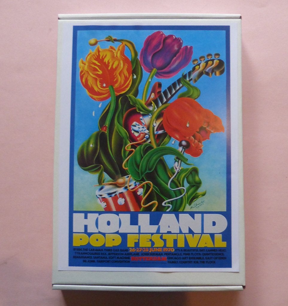 Kralingse Popfestival 1970, herinneringsdoosje, incl. 3Cd’s , Ophalen of Verzenden, Zo goed als nieuw, Poprock