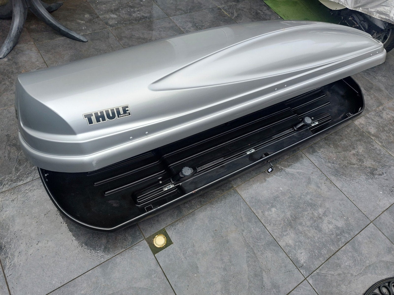 ALLERGROOTSTE THULE Atlantis 900 XXL glans dakkoffer skibox, Ophalen of Verzenden, Zo goed als nieuw