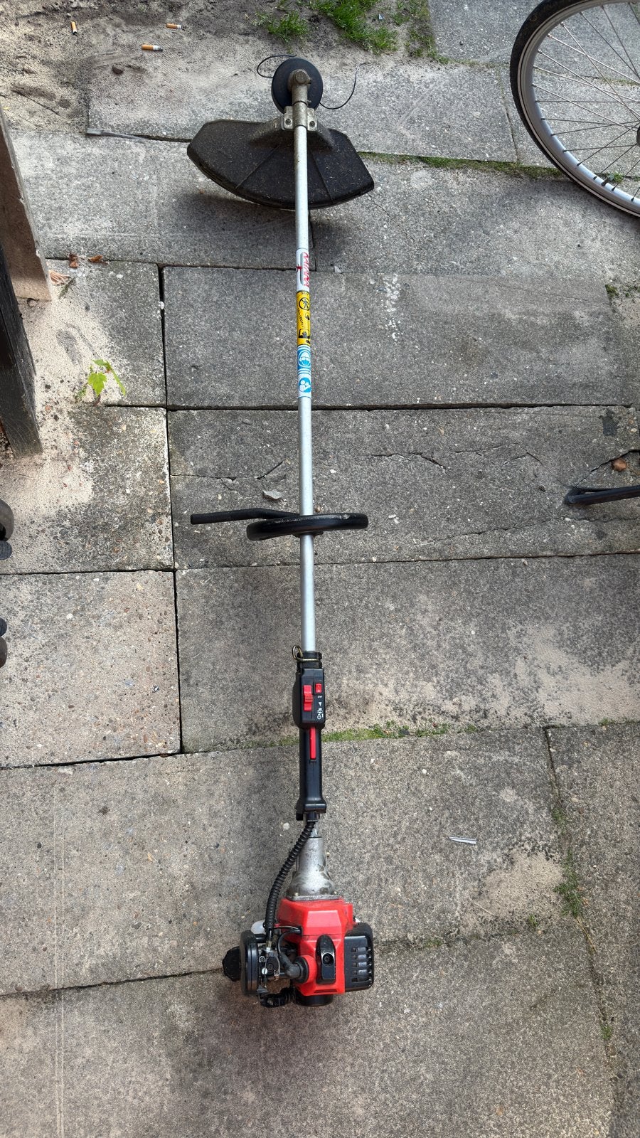 Katana MBC 200 Benzine Bosmaaier Grastrimmer, Tuin en Terras, Grastrimmers, Ophalen, Gebruikt, 30 tot 50 cm, Benzine