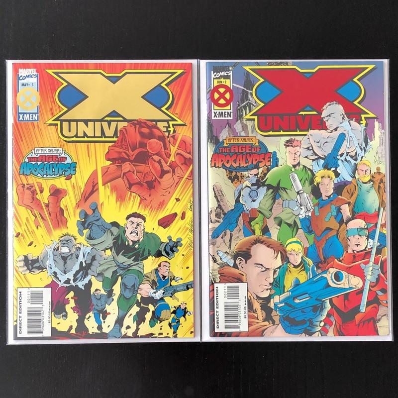 X-Universe Vol.1 #1 & 2 Complete Set (1995), Amerika, Marvel Comics, Complete serie of reeks, Nieuw