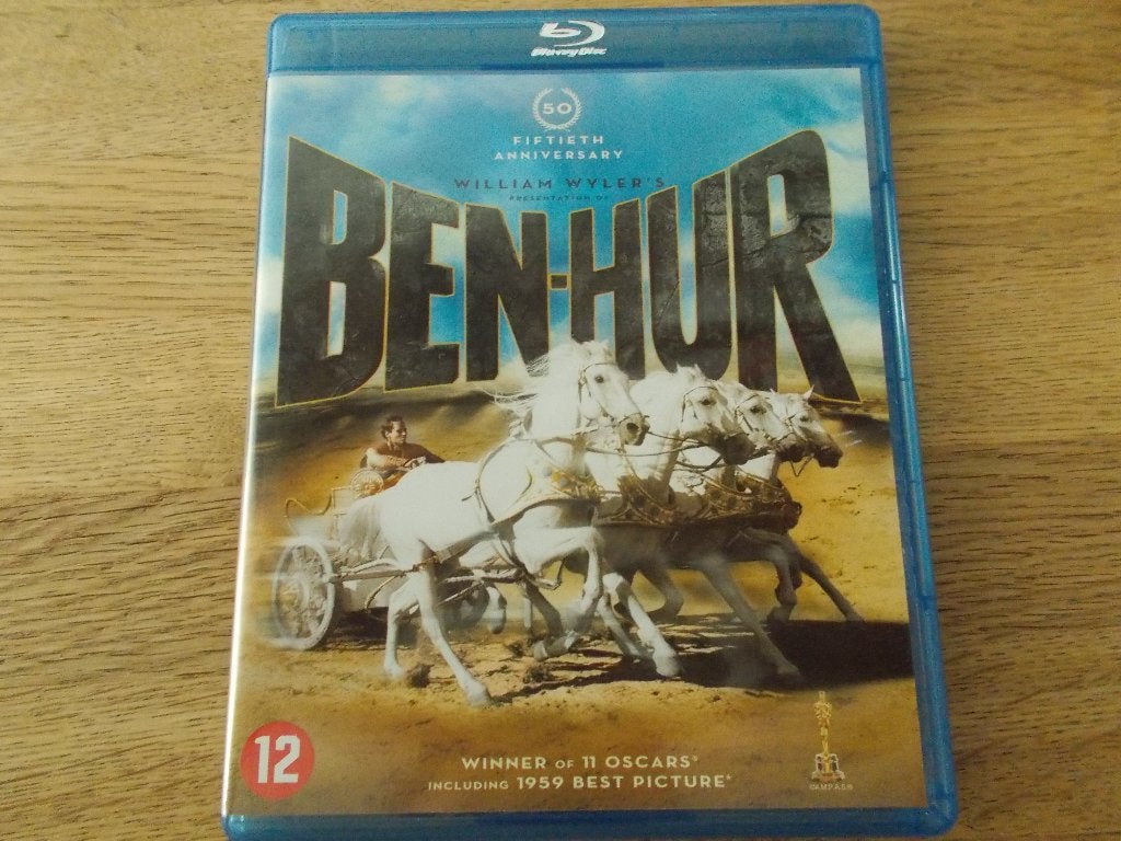 Ben-Hur (Blu-Ray), Cd's en Dvd's, Drama, Ophalen of Verzenden, Zo goed als nieuw, Blu-ray