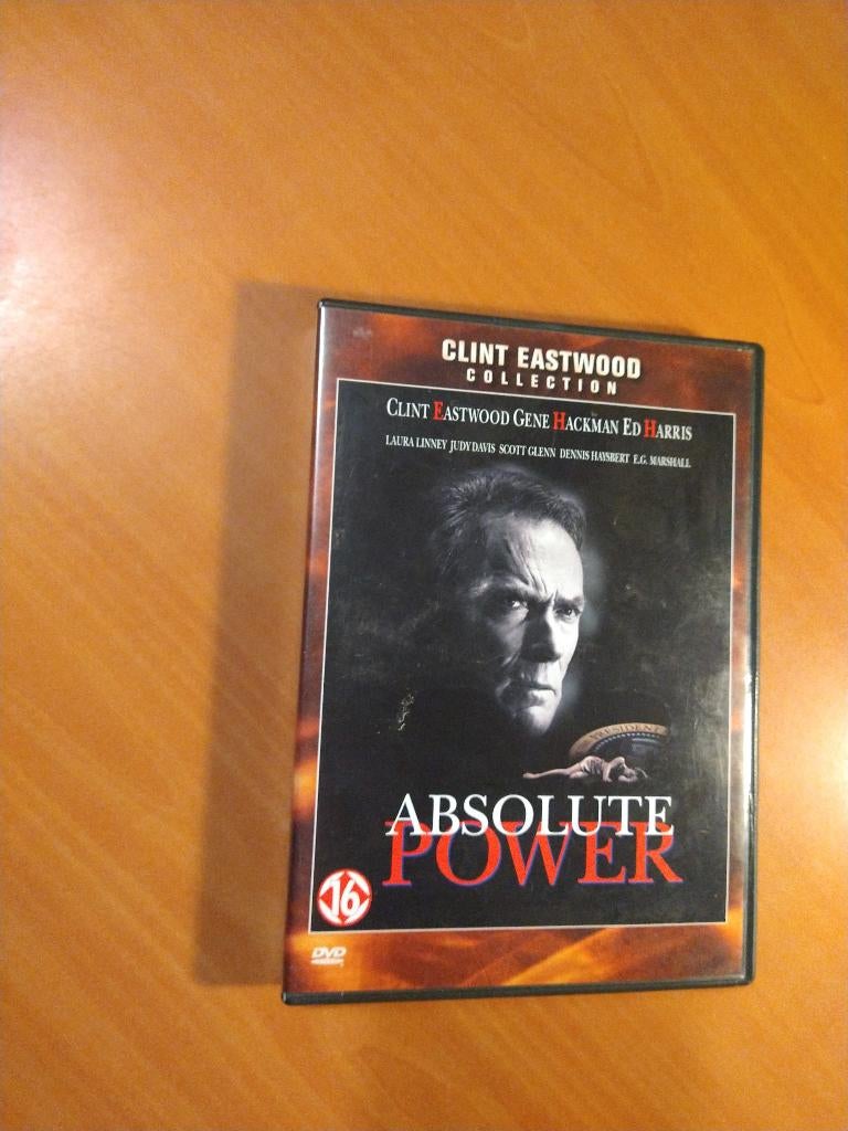 DVD Absolute Power (Clint Eastwood), Cd's en Dvd's, Vanaf 16 jaar, Ophalen of Verzenden, Zo goed als nieuw, Actiethriller