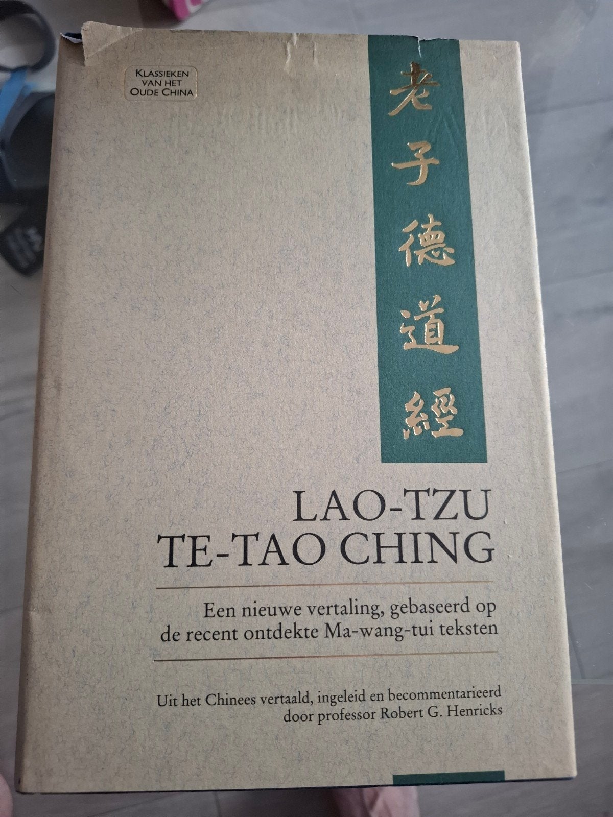 Lao-Tzu Te-Tao Ching - Klassieker Oude China, Ophalen of Verzenden, Gelezen, Spiritualiteit algemeen, Achtergrond en Informatie