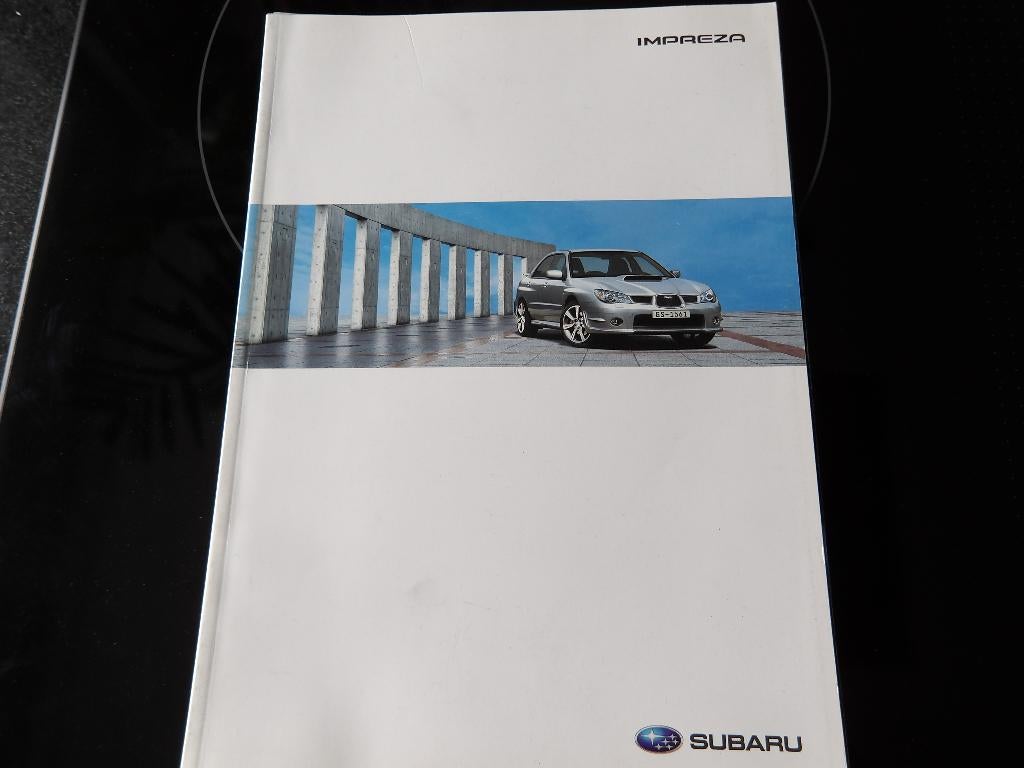 Folder SUBARU IMPREZA compleet, Verzenden, Zo goed als nieuw, Overige merken