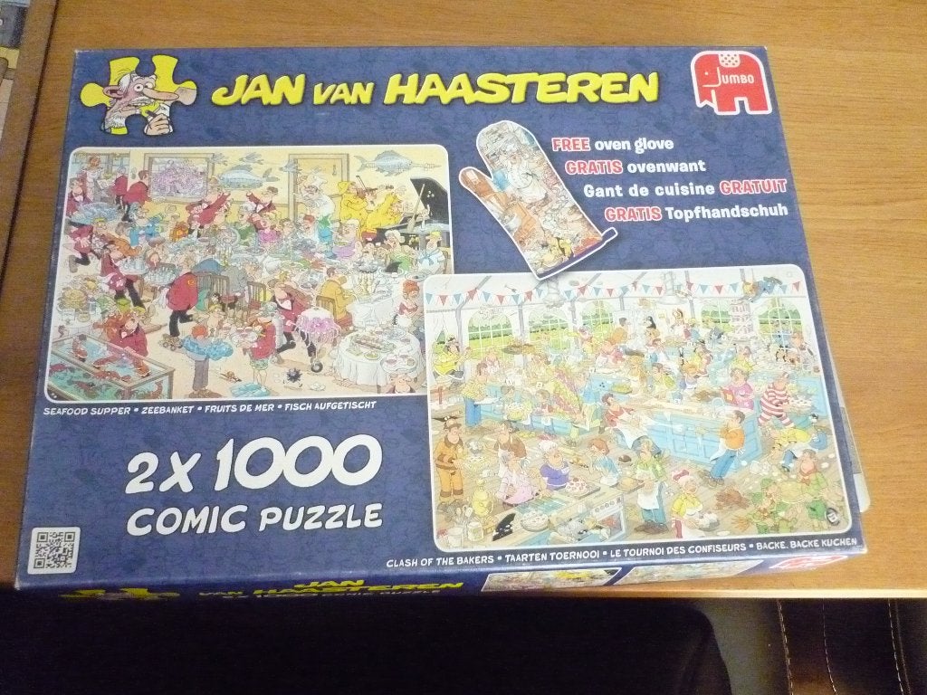 jan van haasteren puzzel, Ophalen, 500 t/m 1500 stukjes, Zo goed als nieuw