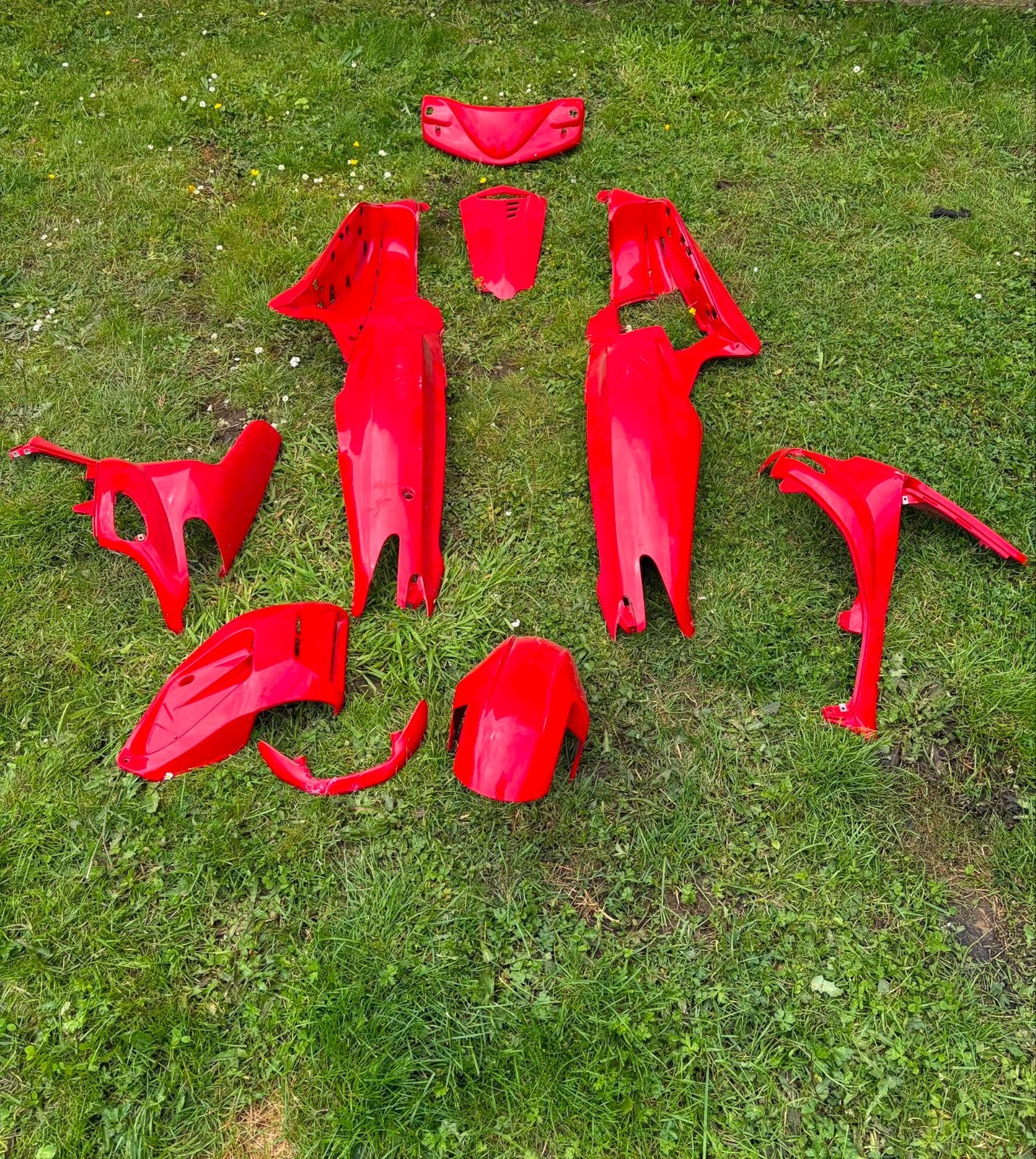 Kappenset Gilera Runner DMP - Rood, Fietsen en Brommers, Brommeronderdelen | Scooters, Ophalen of Verzenden, Gebruikt, Kap, Overige merken