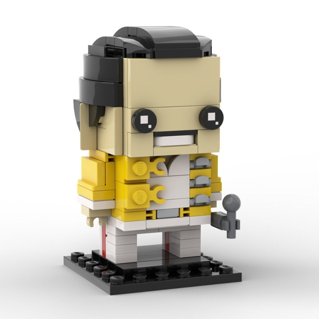 Freddie Mercury - MOC, Kinderen en Baby's, MOC (eigen creatie), Verzenden, BrickHeadz, Lego