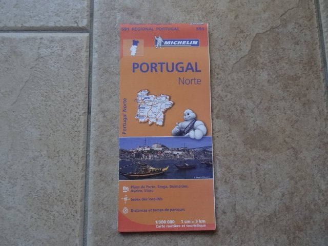 michelin wegenkaart 591 Portugal noord, Boeken, Overige gebieden, 2000 tot heden, Nieuw, Ophalen of Verzenden