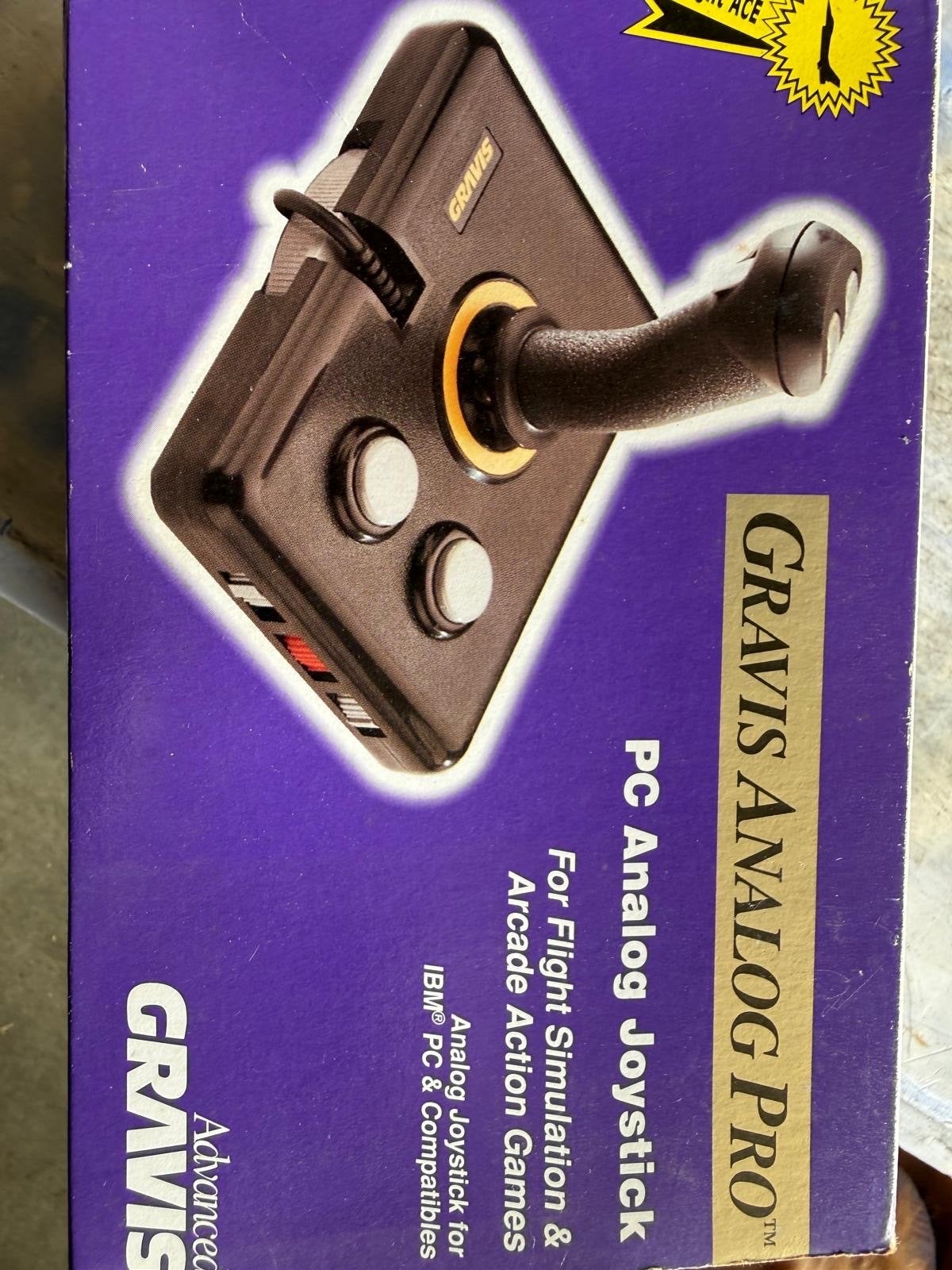 Gravis Analog Pro PC Joystick - Nieuw in doos, Ophalen of Verzenden, Nieuw, Simulatie