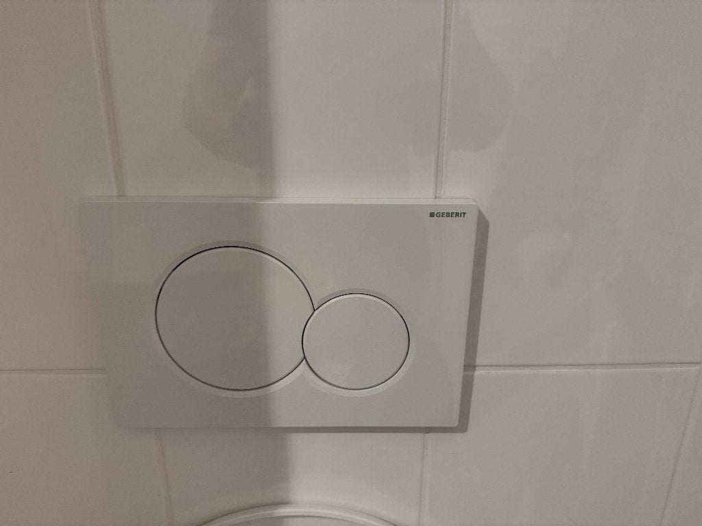 GEBERIT Bedieningsplaat Sigma01, Doe-het-zelf en Verbouw, Ophalen of Verzenden, Zo goed als nieuw, Toilet