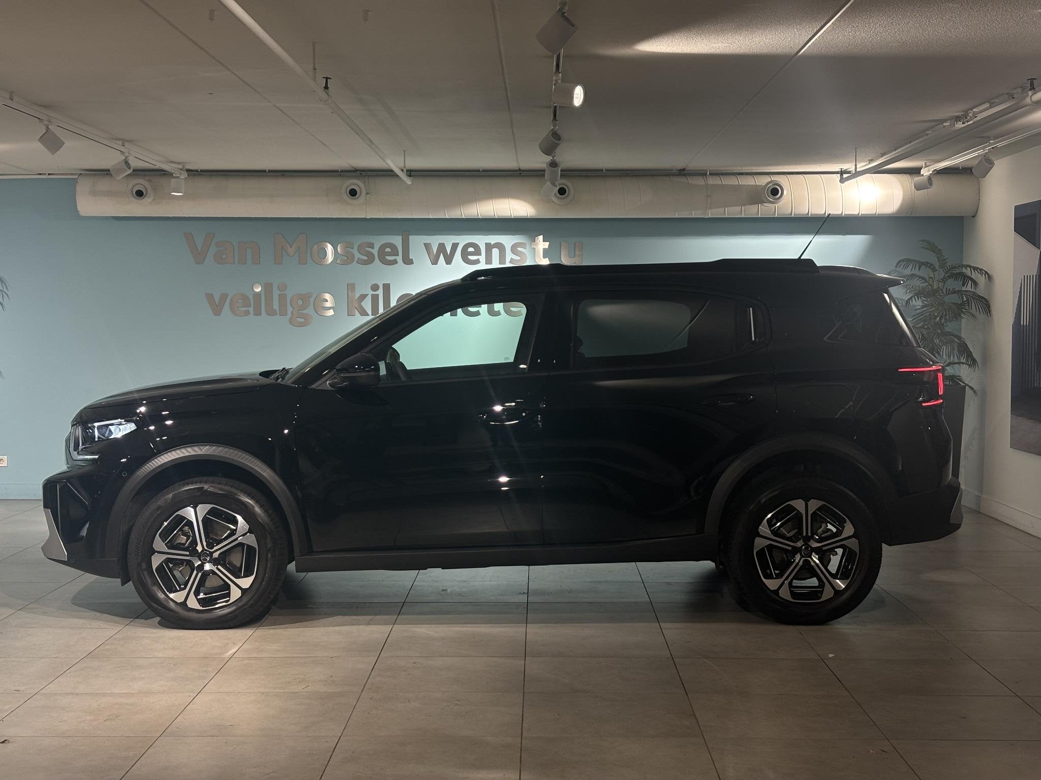 Citroen C3 Aircross 1.2 Hybrid 145pk Max 7p. | DEMO | AUTOMA, Auto's, Gebruikt, Euro 6, 1199 cc, Zwart
