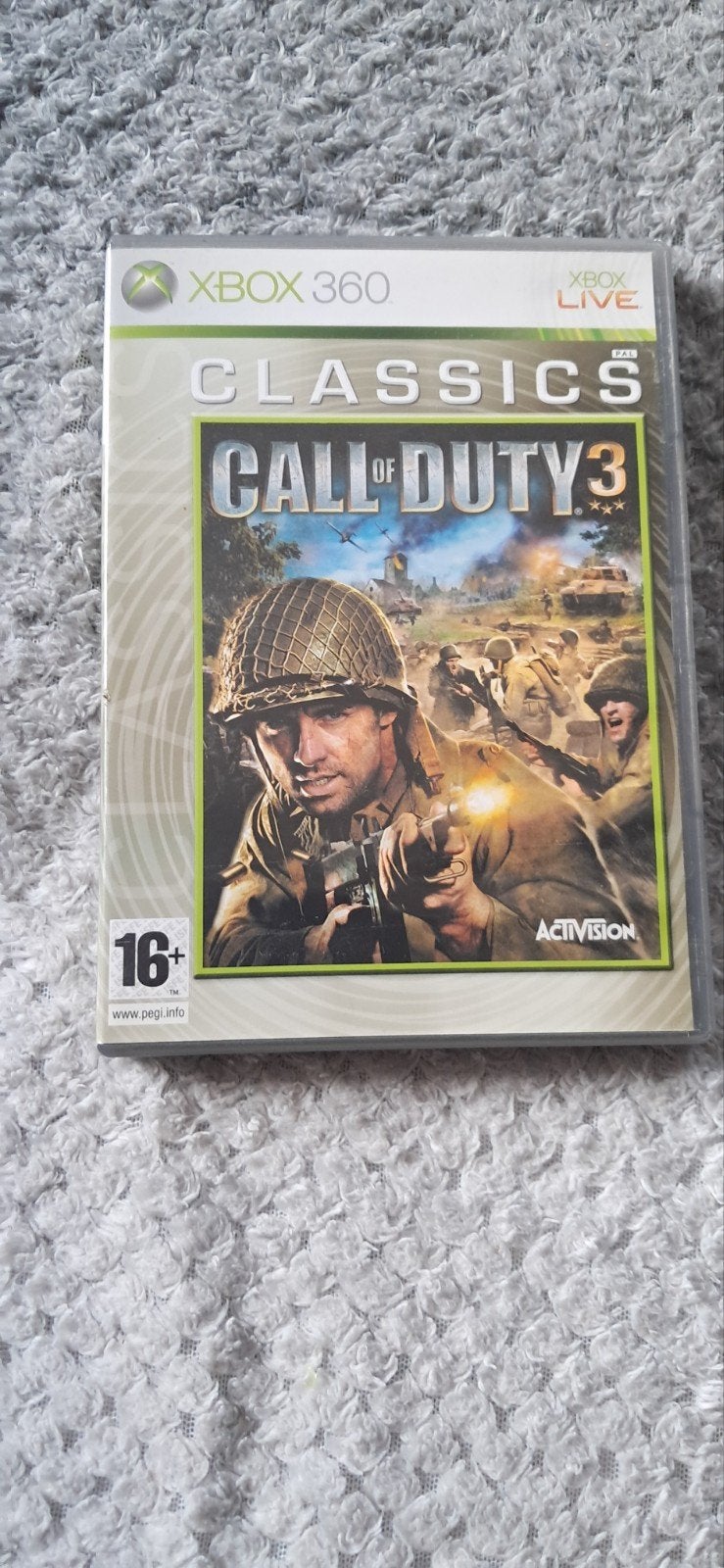 Call of Duty 3 - Xbox 360 Classics, Online, Shooter, 1 speler, Ophalen of Verzenden