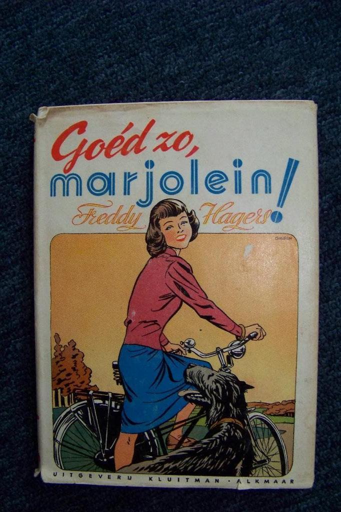Te koop: Goed zo Marjolein - Freddy Hagers, Boeken, Ophalen of Verzenden, Zo goed als nieuw