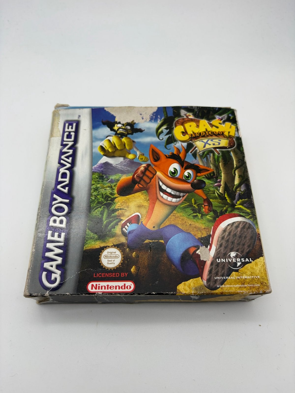 Crash Bandicoot XS Game Boy Advance (GBA) - Compleet, Gebruikt, 1 speler, Ophalen of Verzenden, Vanaf 3 jaar