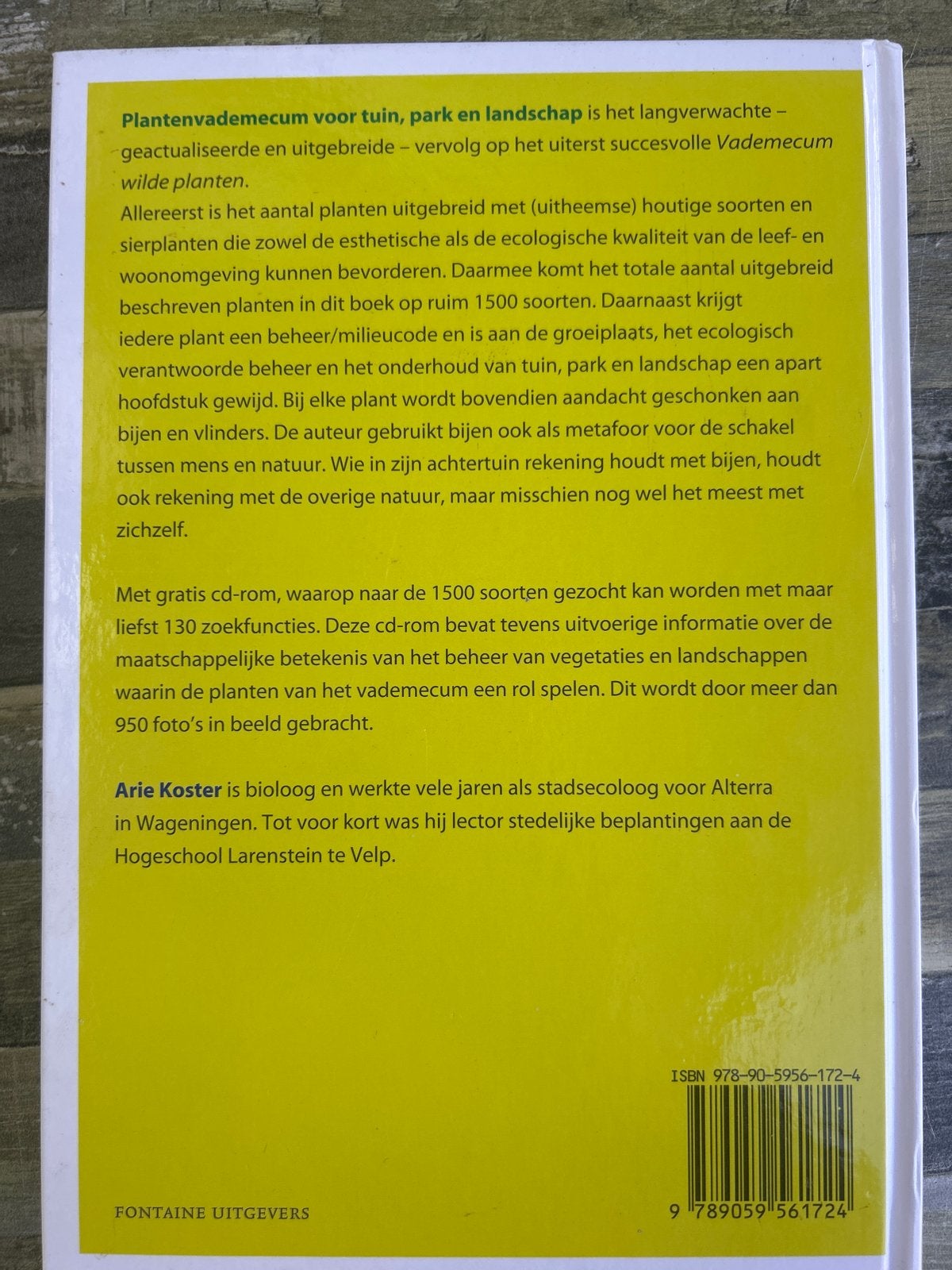 Planten Vademecum voor tuin, park en landschap, Ophalen of Verzenden, Zo goed als nieuw, Tuinieren en Tuinplanten