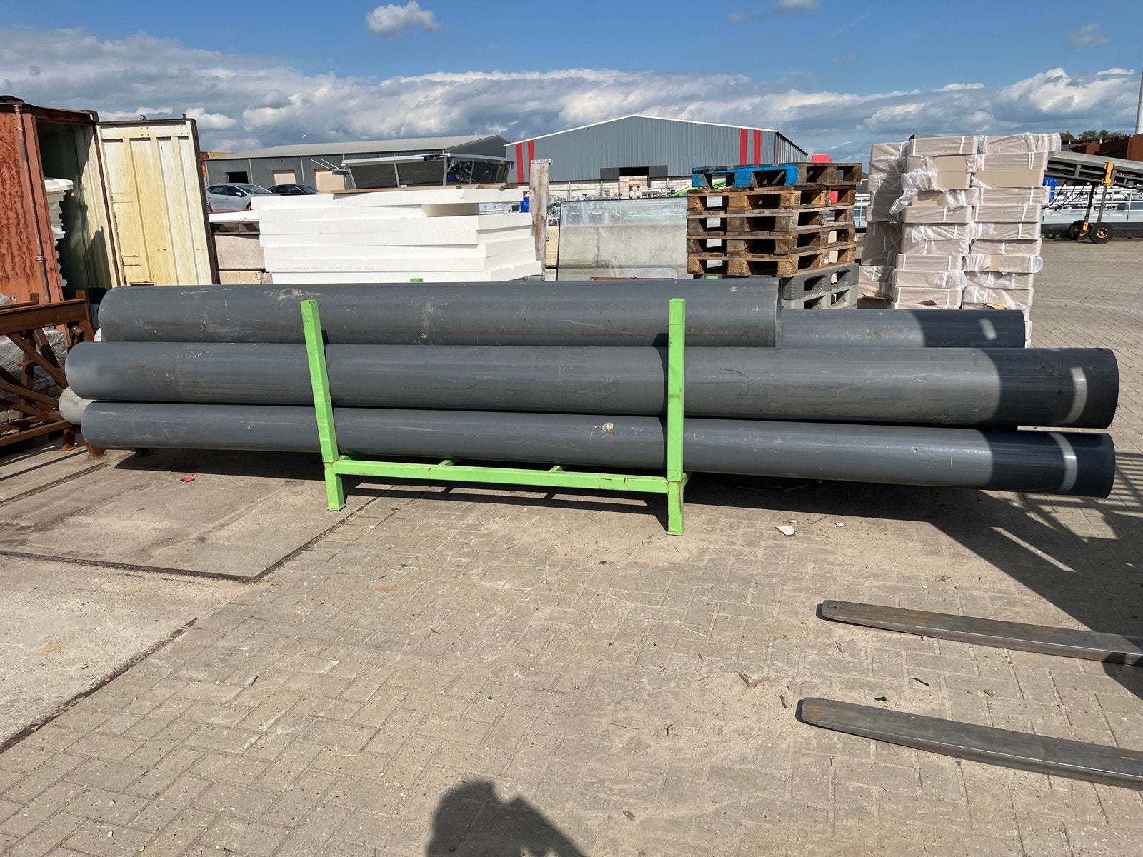 Diverse PVC buizen - Afvoer en riolering, Ophalen, Gebruikt, Pvc, 4 tot 6 meter
